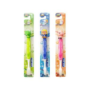 [어린이케릭터칫솔]*뽀로로어린이칫솔*루피 에디 크롱 뽀로로 선택1/이중미세모/항균/칫약