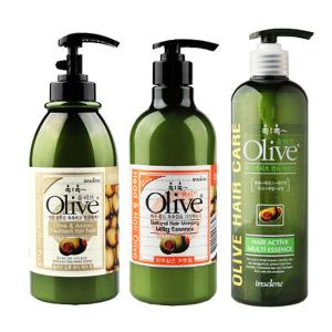 2개 아임세레느 올리브 헤어팩/트리트먼트/멀티 헤어코팅 /밀키에센스