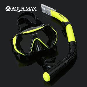 아쿠아맥스 전문가용 스노쿨링세트/스노쿨링/물안경/풀페이스 마스크/스윔고글