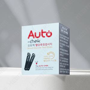 오토첵 혈당시험지 1박스 50매 (27년08월) 당뇨측정지 검사지