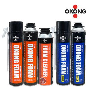 오공 우레탄폼 폼크리너 난연 방수 단열 방음 충진