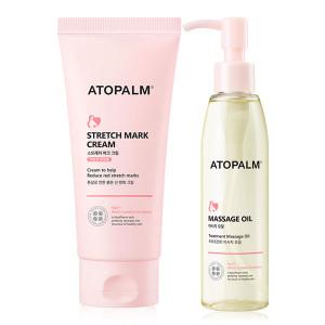 아토팜 매터니티 임산부 스트레치 마크 튼살 크림 150ml + 오일 120ml