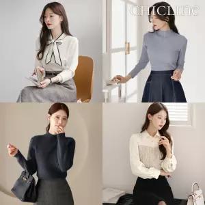 [겨울신상]빅사이즈추가/하객룩블라우스/결혼식/쉬폰/남방/티셔츠/가디건/니트/결혼식룩/오피스룩/모직