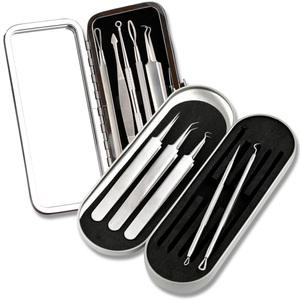 의료용 여드름압출기 세트 블랙헤드 핀셋 피지제거기 밴드 패치 좁쌀 화농성