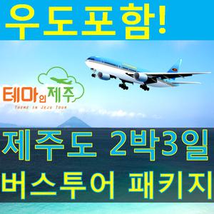 제주도 (버스투어패키지 여행) 2박3일 우도포함 일정