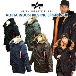 Alpha 알파항공점퍼 남성패딩 패딩 슬림핏 N-3B 항공점퍼(4color) 미군 야상 밀리터리 블루종