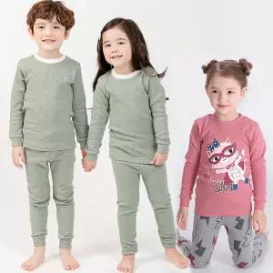 국산 겨울 아기내복 유아실내복 아동내의 20수후라이스 골지스판