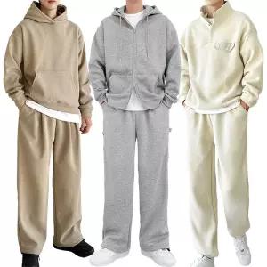 남녀공용 트레이닝복세트/기모/츄리링복/후드/빅사이즈/맨투맨/셋업/운동복