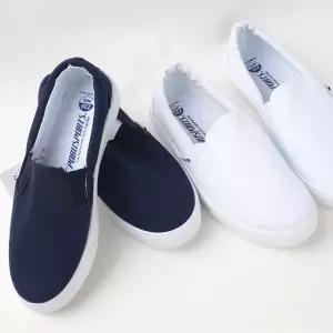 [보리보리/실내화뱅크]깔끔한 학생단화 강단실내화 슬립온 230~290mm