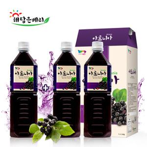 무설탕 무첨가 2병+1병 아로니아원액 해담은베리