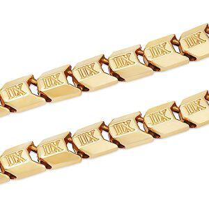 [새미쥬얼리]14k 플랫 남자 체인 목걸이