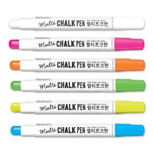 문교 멀티초크펜 낱개 보드유리펜 블랙보드 물칠판 윈도우 분필
