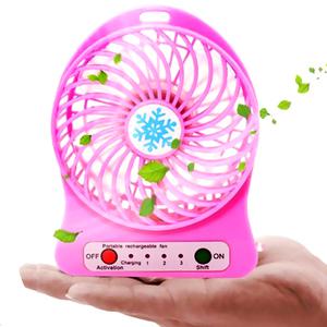 익스카 미니 USB 선풍기 (배터리+집게) 휴대용 충전식 카팬