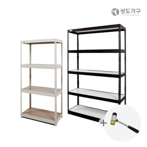 몬스터랙/랙플러스 인기사이즈 3단/4단/5단 주방수납선반 철제앵글 베란다 창고정리 진열대