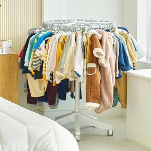 괴물수납! 뉴코코맘 이동식 원형옷걸이 행거 아기옷걸이 아기행거 이동식행거