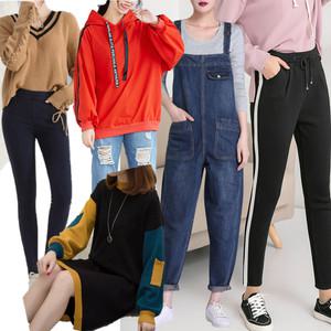 아웃사이즈 L~6XL 빅사이즈 밴딩팬츠/밴딩청바지