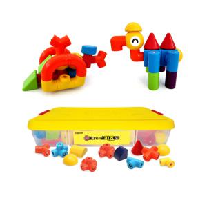 에드토이 다빈치 키즈 60/교구/조립 자석 블럭