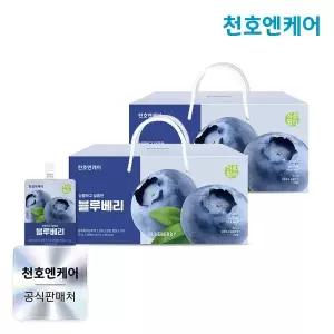 [천호엔케어] 하루활력 블루베리즙 30팩 2박스 /천호식품