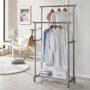 왕자 2단더블이동식선반행거_329-1