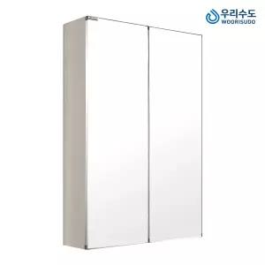 우리수도 전면거울 500Ⅹ800장 누드장 욕실장 욕실수납장 거울장