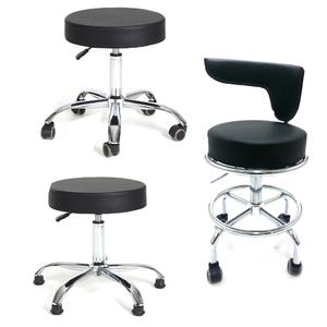 등받이 진찰/진찰용의자/병원/환의자/원형/진료실의자/바텐/이동/바퀴/네일샵/미용/보조/드럼용/바퀴없는