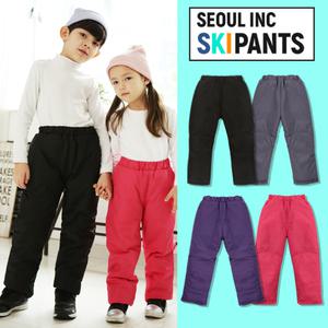 아동 방수패딩팬츠 스키복 썰매스키바지 남아여아유아