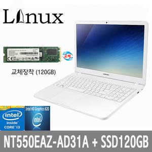 NT550EAZ-AD31A + SSD120GB 교체 유선광+키스킨 HM