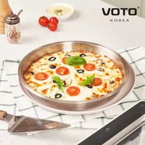 [보토] 쿡에어 10L/14L 에어프라이어용 ACC 스테인레스 피자팬