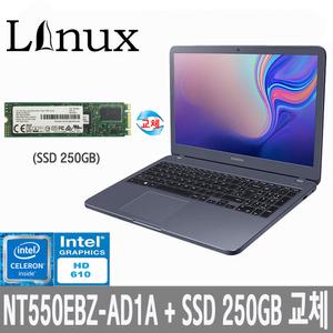 NT550EBZ-AD1A + SSD250GB 교체 유선광+키스킨 HM
