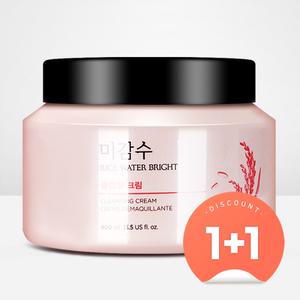 (2개) 더페이스샵 미감수 브라이트 클렌징 크림 400ml (대용량)
