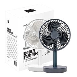 [1개+1개] 코드나인 FAN190-ST 탁상용 선풍기 BLDC 저소음 무선 사무실 책상 선풍기