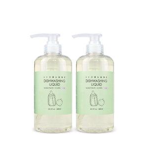 에코블랑 젖병세정 주방세제 과일채소용 600ml 2개