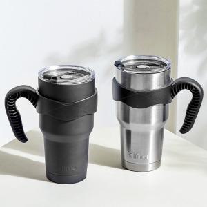 클리나 원더 텀블러 보온보냉 손잡이 스텐 대용량 텀블러 900ml
