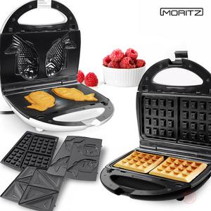 정품 키친아트 모리츠 와플메이커 MO-SM301B 샌드위치 와풀 메이커 붕어빵 아이들 간식 토스트 식빵
