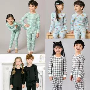 캐릭모아/겨울신상/간절기/쟈가드/9부/7부/5부/30수 내의/유아/아동/주니어/내복/초등실내복