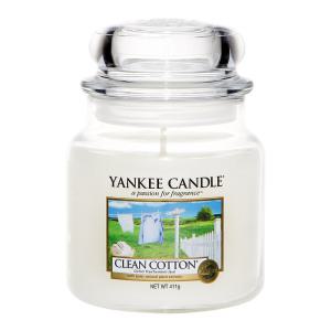 양키캔들 쟈캔들 미디움 클린코튼