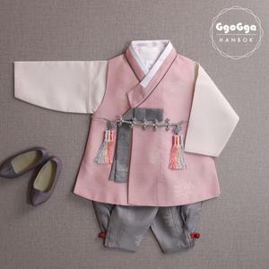 [꼬까한복]단아긴배자/아동/남아한복/설빔/돌/유아/백일