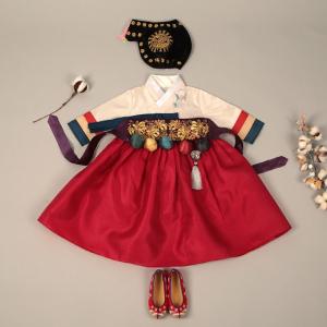 [한설한복]한설한복 1666.S 감각적 고급 스타일 여아한복