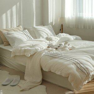 [에이트룸]더메종 호텔침구 겨울 마이크로 극세사이불 Q 풀세트