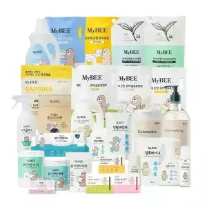 [그린등급1위]마이비 삶기세탁세제 아기세제/얼룩제거제/유연제//캡슐/건조기시트 모음