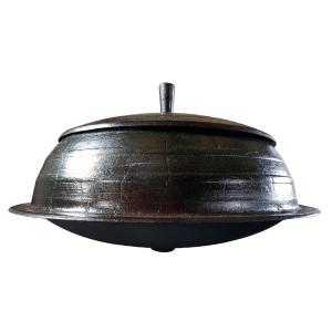 전통방식 주물주조 길들인 대형무쇠 가마솥 38cm 국산