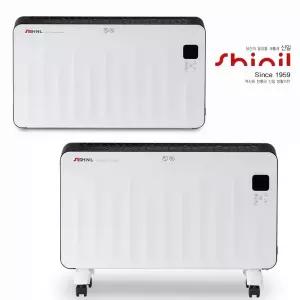 신일 프리미엄 전기 컨벡터 히터 스탠드 벽걸이 겸용 컨벡션 난로 방수등급 IPX-4 전자식 24시간 타이머 온풍기 P1350SJ