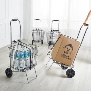 할메이드 튼튼한 시장바구니 캐리어 접이식 핸드카트