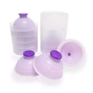 한솔 실리콘부항기 2통 10개입 셀프 물부항 마사지