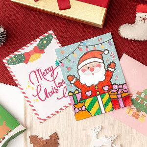 크리스마스 카드 포일아트 만들기 diy 재료 트리 양말