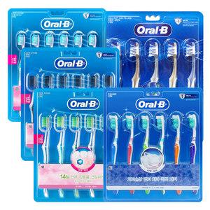 오랄비 칫솔 / 초미세모 크로스액션 잇몸케어 그린티 블랙티 후레쉬클린 / 치약