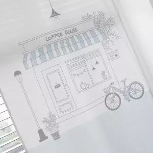 [리앤룸] DTP 카페 가리개 커튼