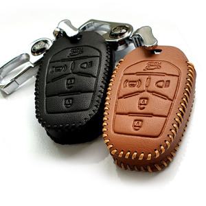 명품 라렌토 천연가죽 스마트키케이스 HLR-118 신형 G4 렉스턴 및 쌍용 신형 5버튼