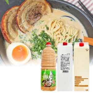 에이치에이유통 아리아케 코우 유타카 돈꼬츠라멘스프 (3종) 1.8L 2L 일본라멘소스