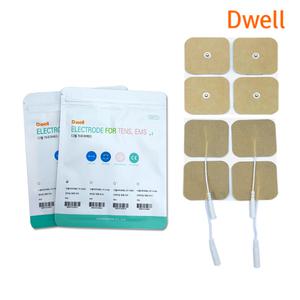 디웰 저주파패드 2조 4매 핀타입 단추형 저주파 안마기 마사지 자극기